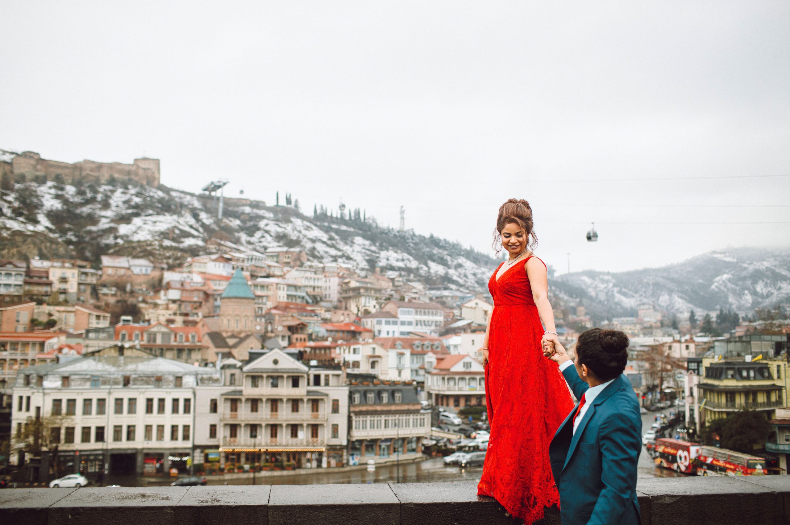 Small wedding in Tbilisi