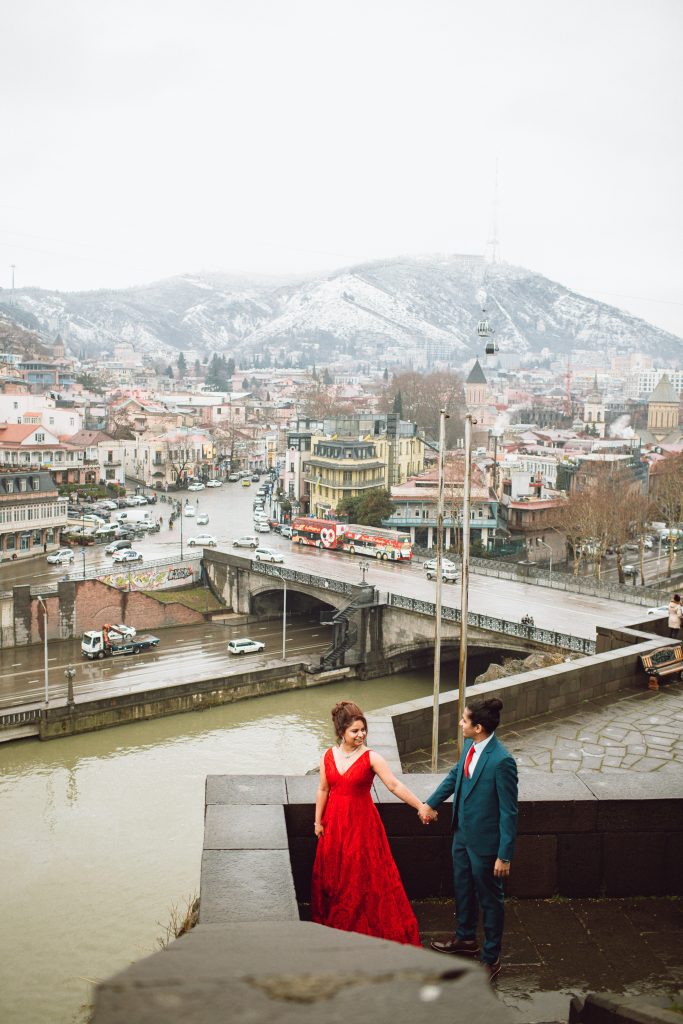 Weddings in Georgia in the mountains