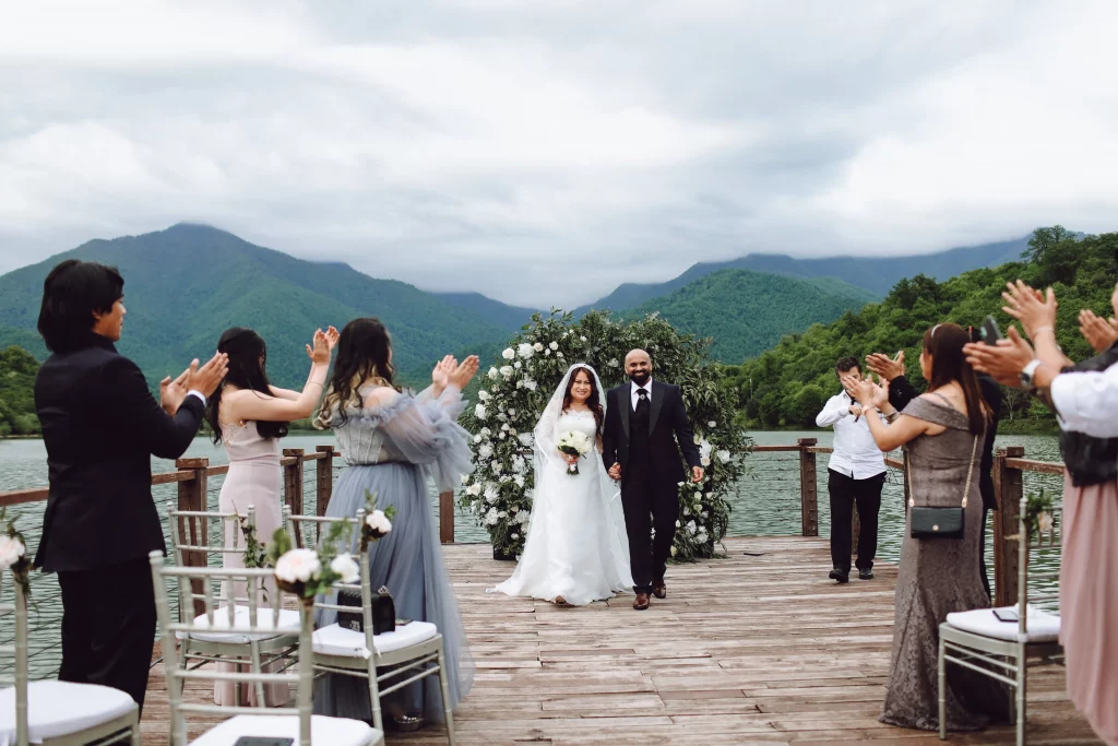 Weddings in Georgia with a good view