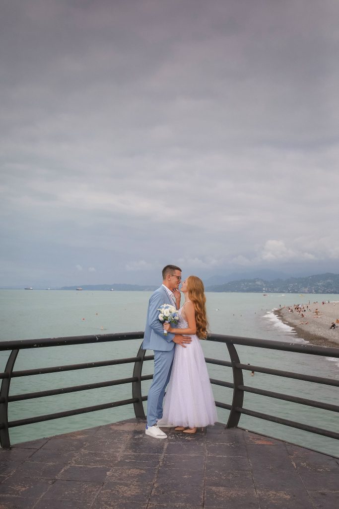 Wedding at the seashore Georgia
