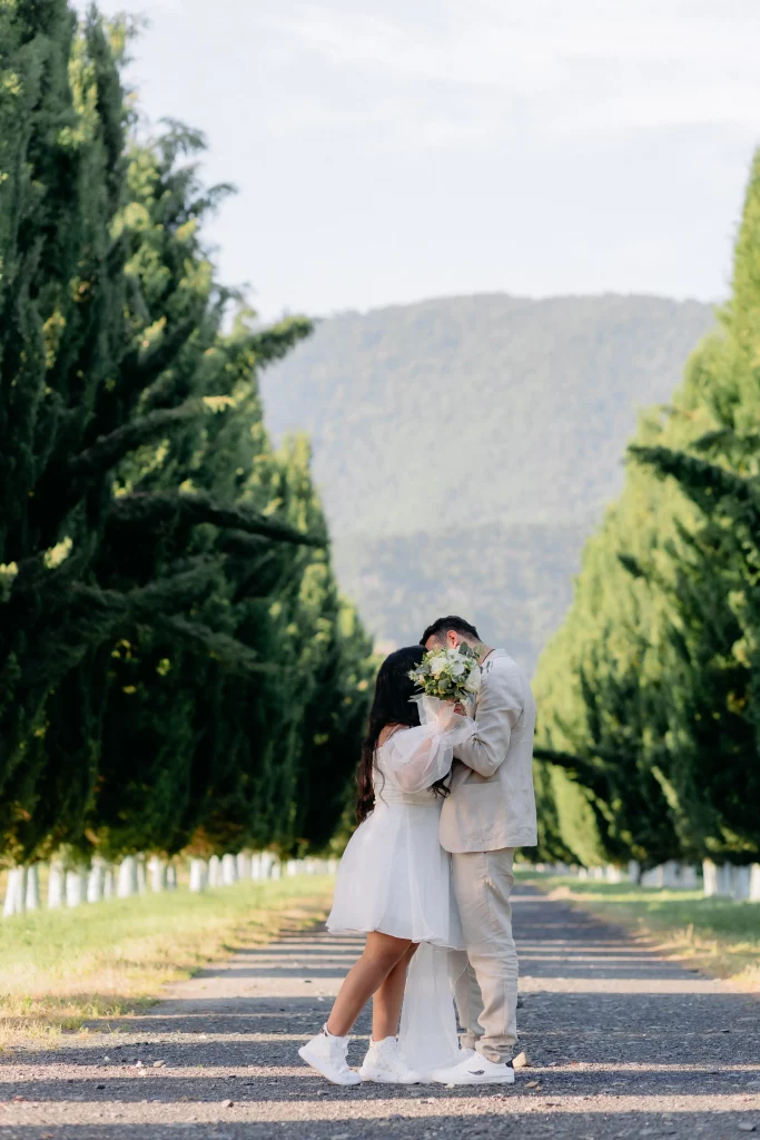 Lakeside Wedding with a Large Number of Guests