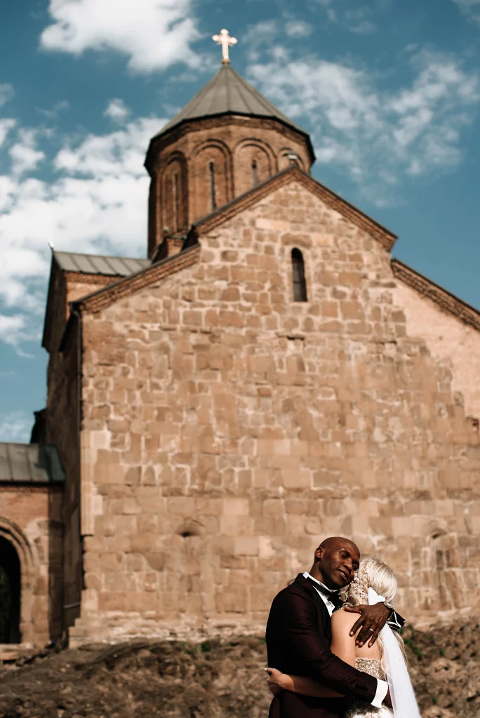 Weddings in a church in Georgia