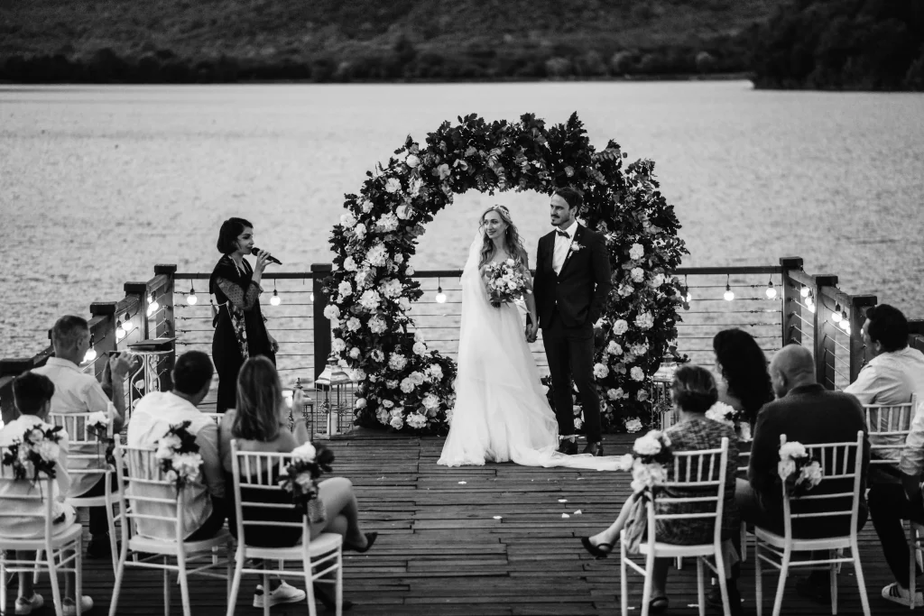 Wedding at the lake in Georgia