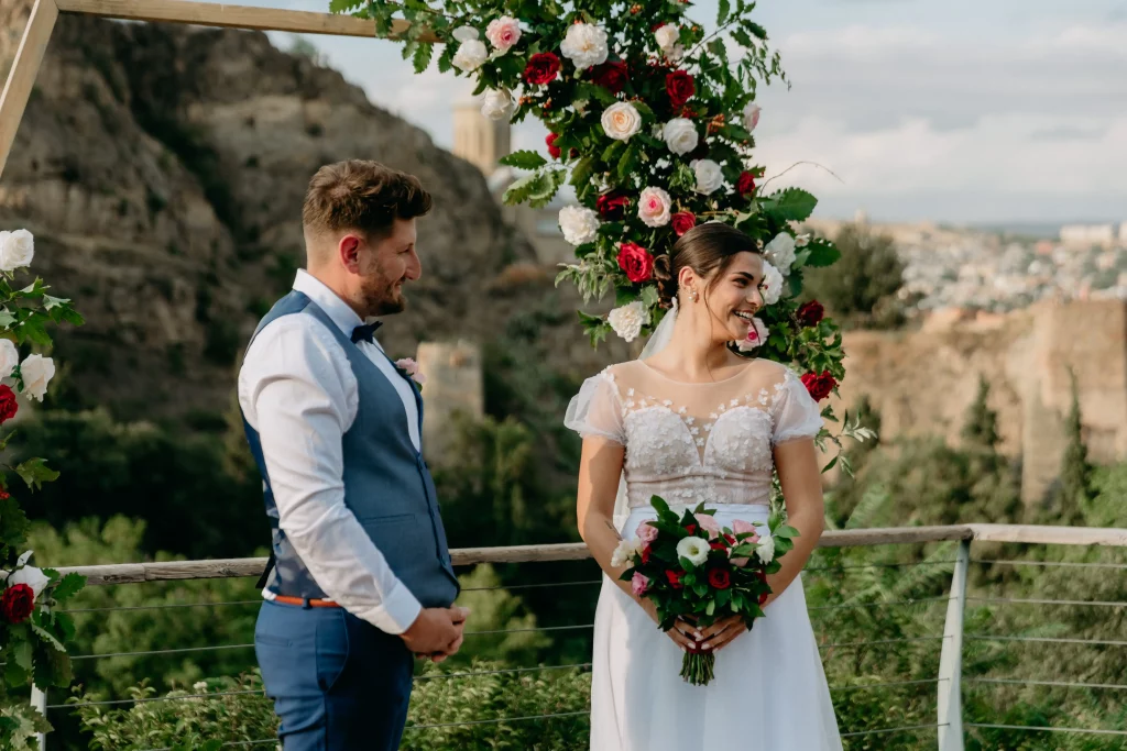 Mountain wedding