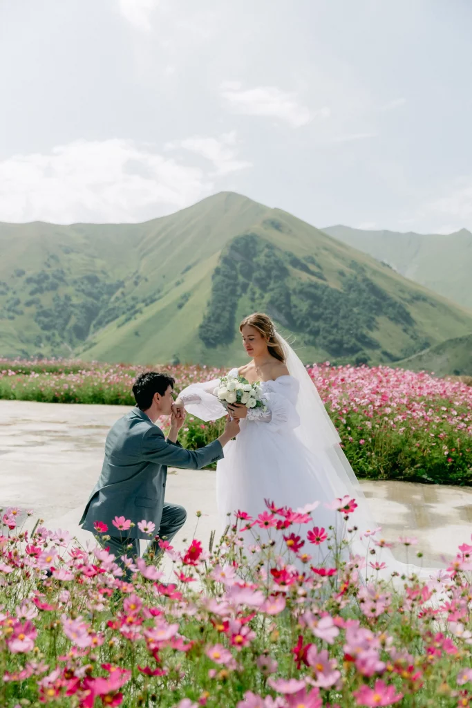 Bride in the Mountains