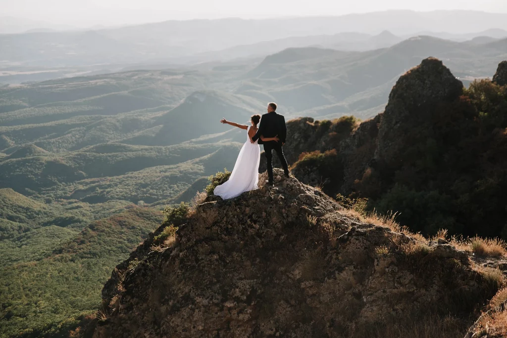 Mountain wedding in Georgia