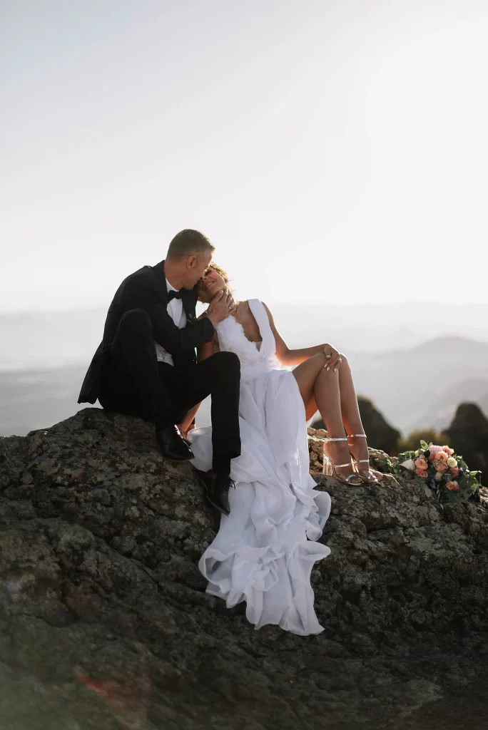 Romantic wedding in Georgia