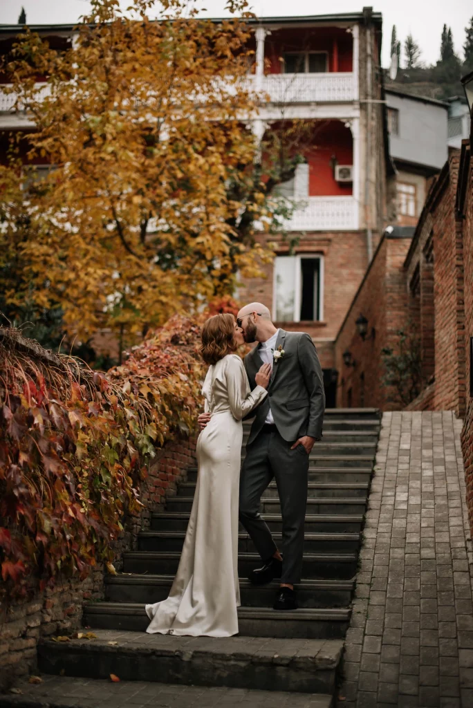 Autumn wedding in Georgia