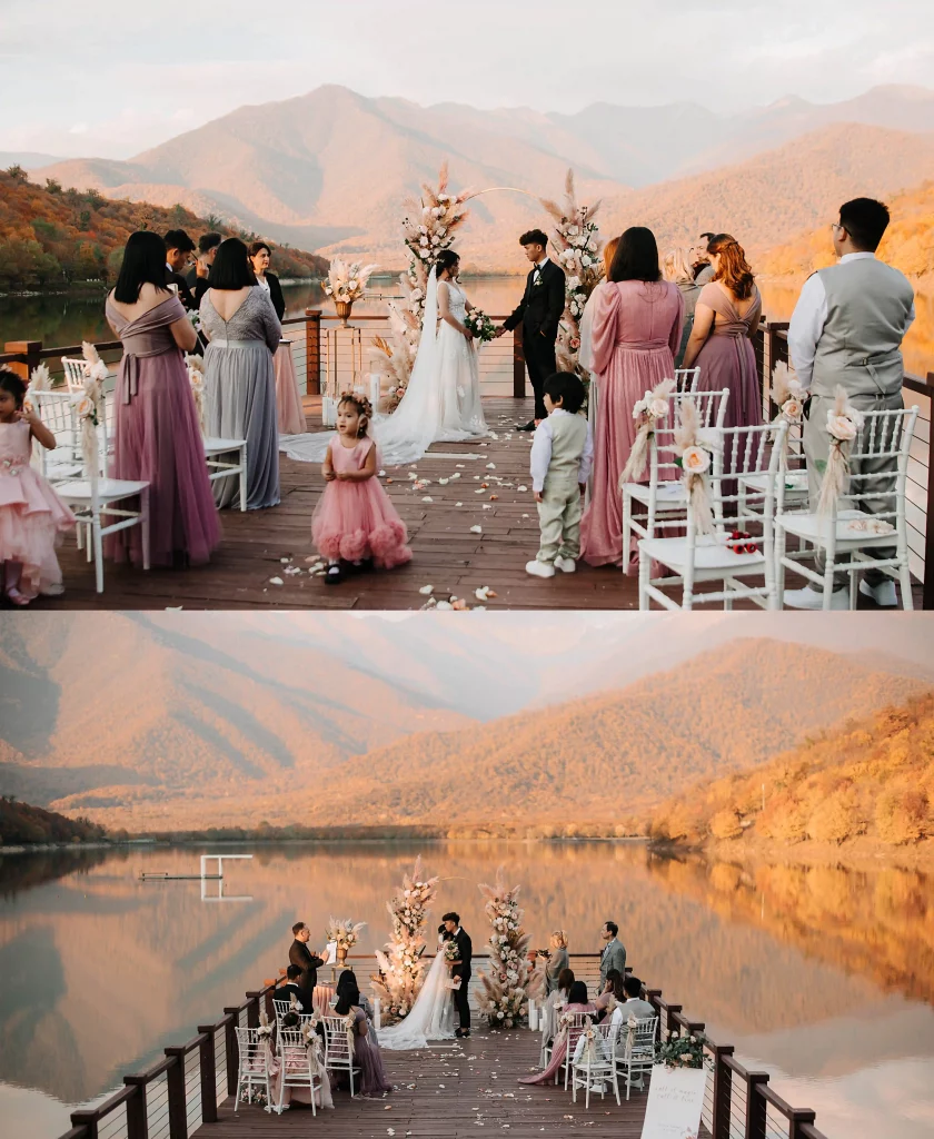 Autumn wedding in Georgia