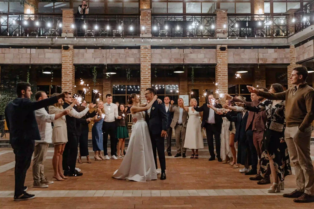 A wedding in Georgia at a winery