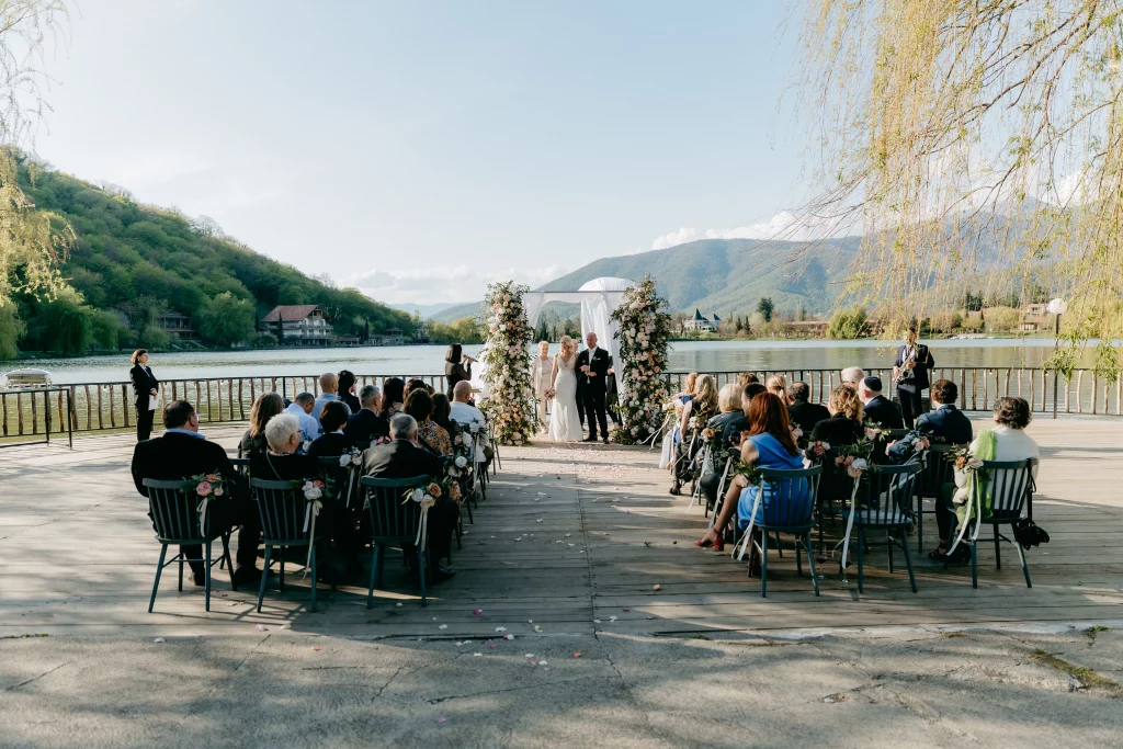 Wedding at Lake Lopota in Georgia
