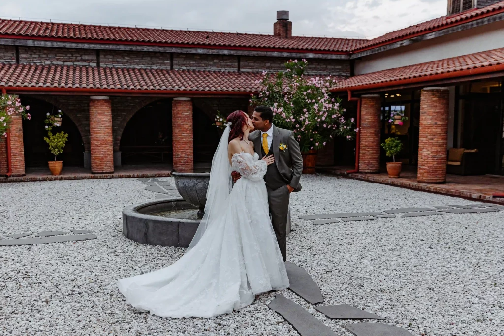 Chateau wedding in Georgia