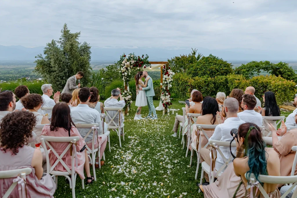 Chateau wedding in Georgia