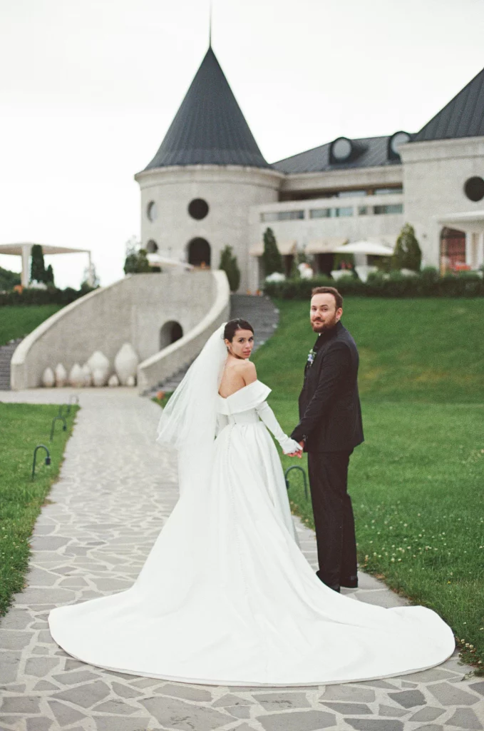 A castle wedding in Georgia