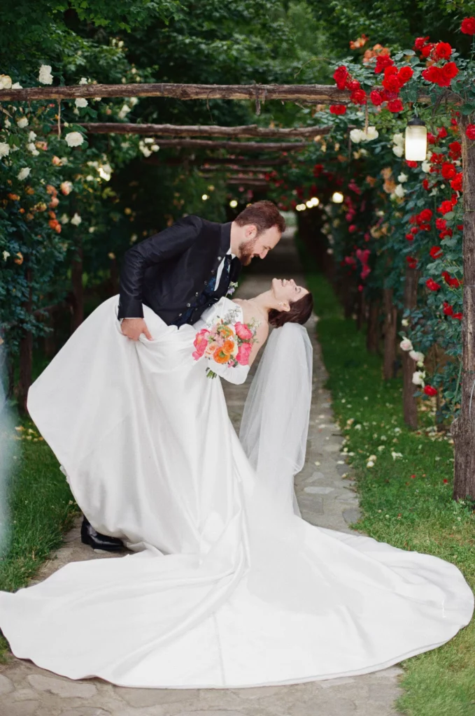 Wedding photography at Lopota Lake in Georgia