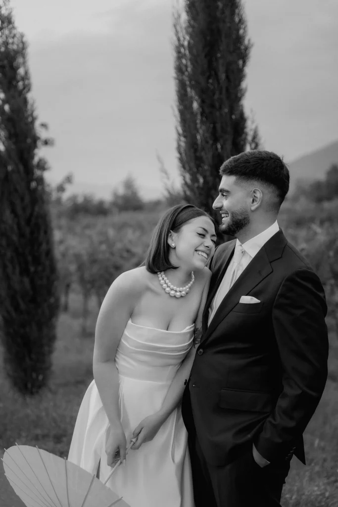 Live wedding photos from lopota lake in Georgia