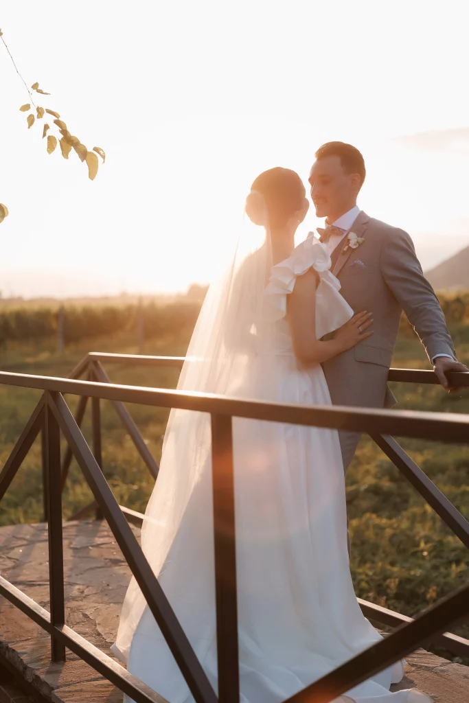 Wedding shoot at Nekresi Chateau in Georgia