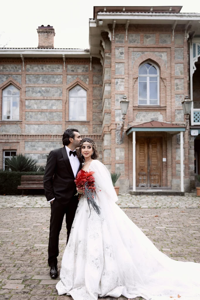 Wedding for foreign couples at Tsinandali Estate in Georgia