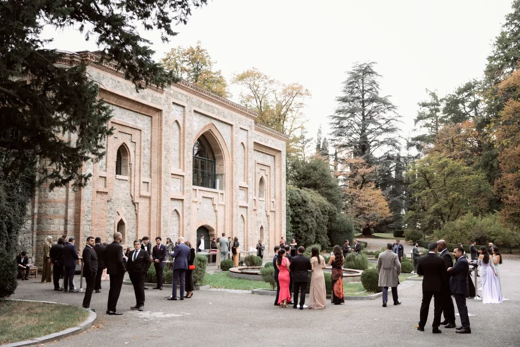 Wedding for foreigners at Tsinandali Estate in Georgia