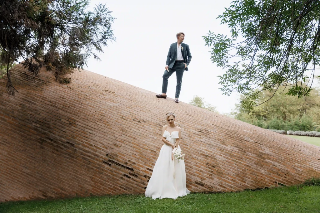 Original photo shoot at Vazisubani Chateau in Georgia