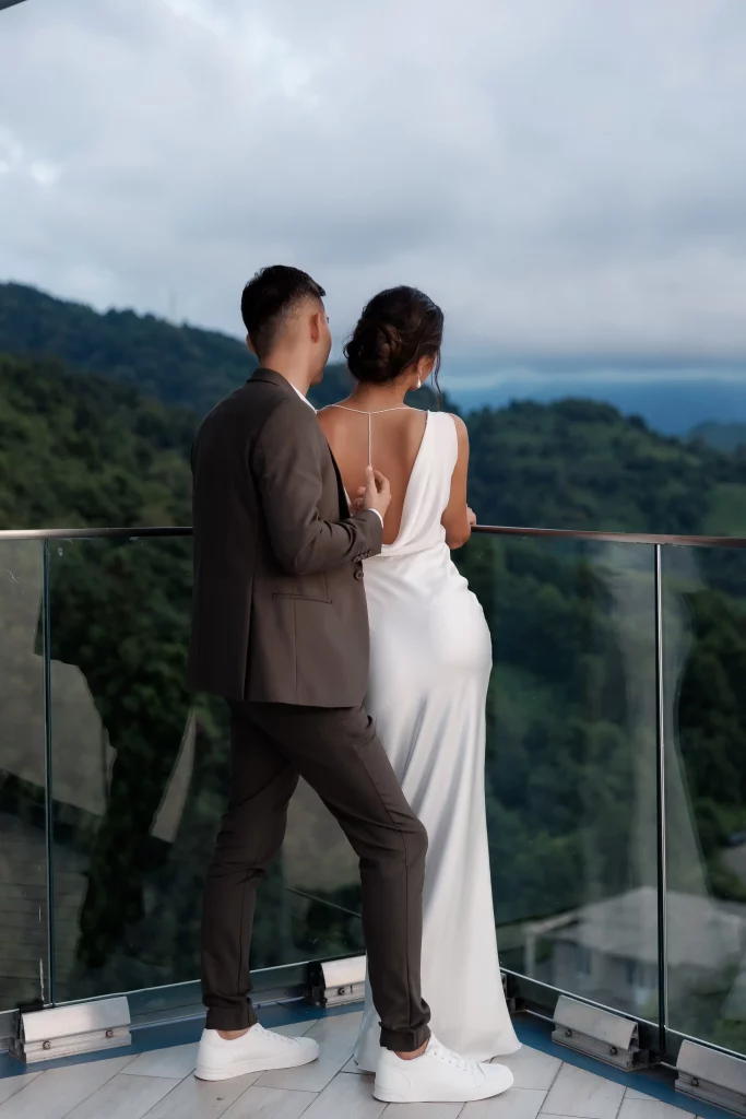 Wedding ceremony in Batumi, Georgia