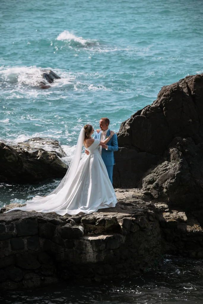 Georgia beach wedding for two