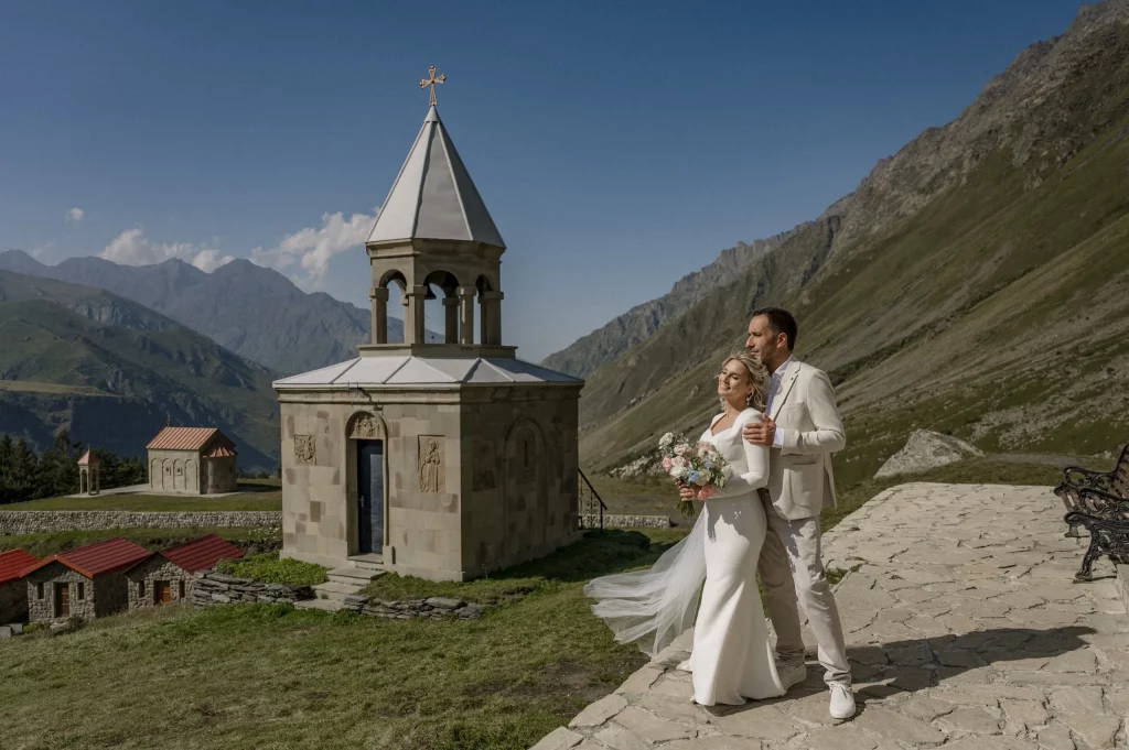 Wedding in Georgia for foreign couples Elopement Wedding