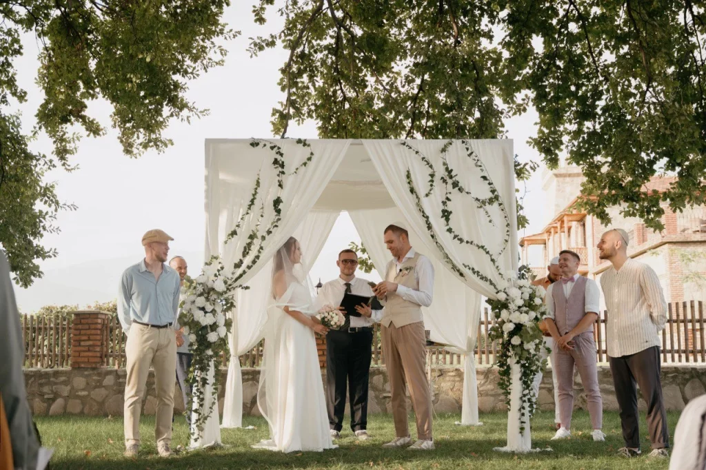 Spring wedding in Georgia