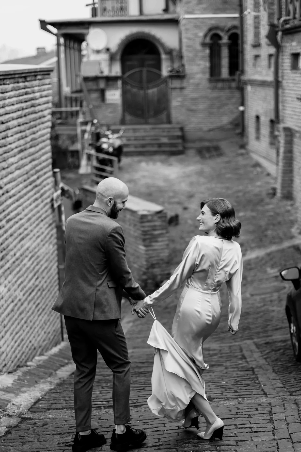 Wedding for two in the old city of Tbilisi